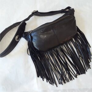 FRYE Sacha Fringe Belt Bag